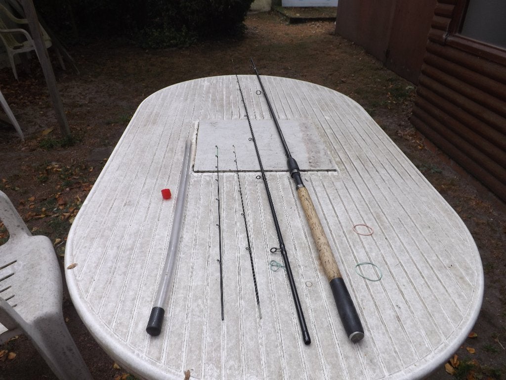 een feeder hengel van KORMUM 12 ft, Ophalen, Gebruikt, Werphengel