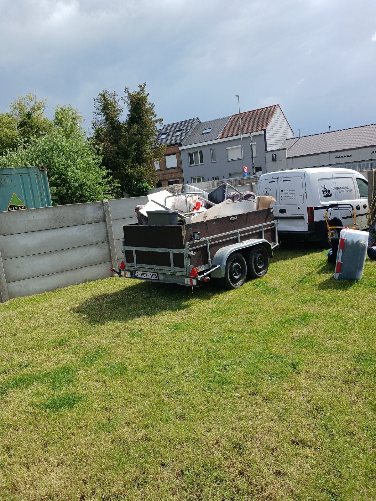 aanhangwagen, Auto diversen, Aanhangers en Bagagewagens, Ophalen, Gebruikt