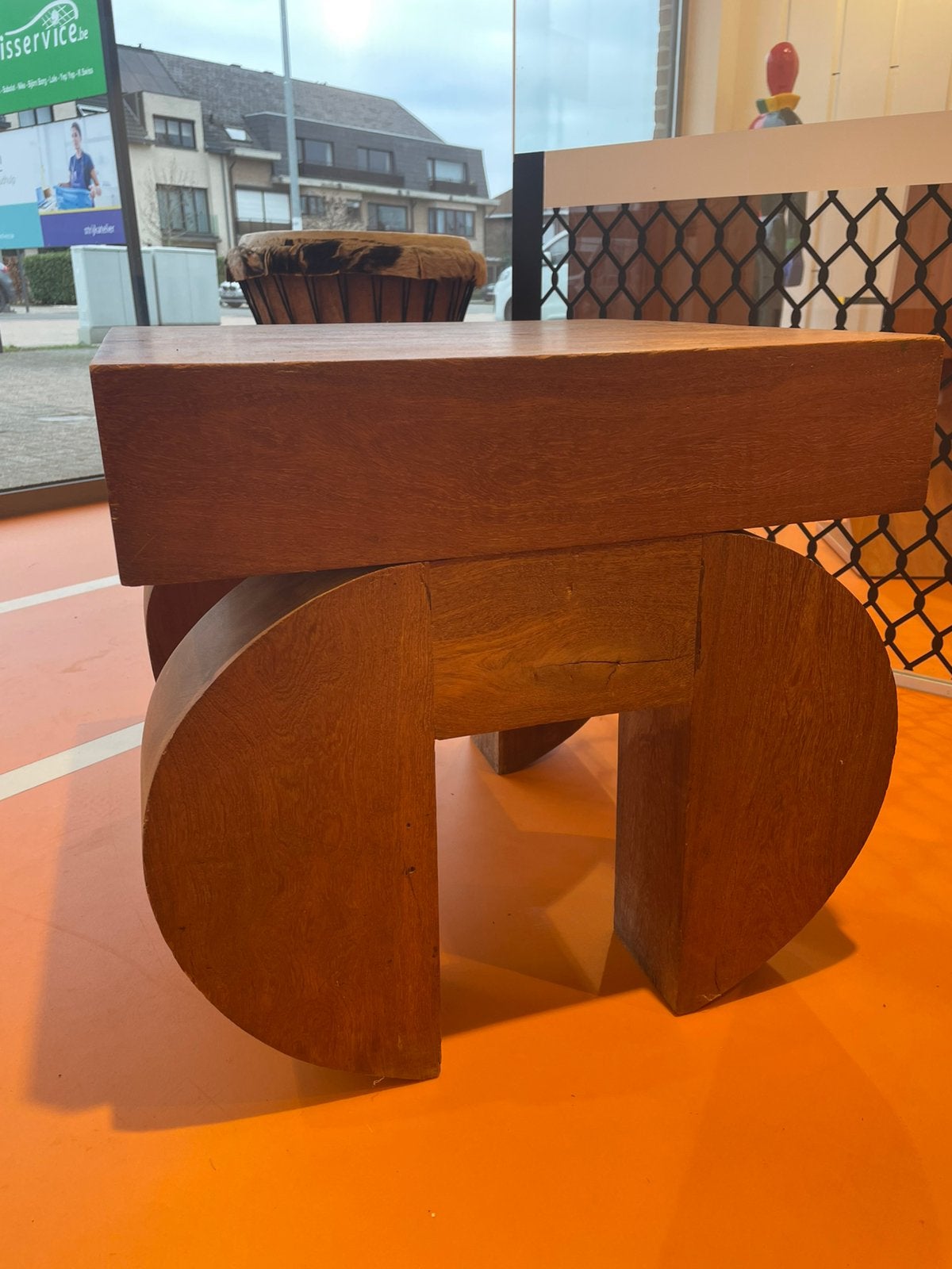 Massieve art deco bijzet tafels, Tuin en Terras, Tuinhaarden, Ophalen, Zo goed als nieuw