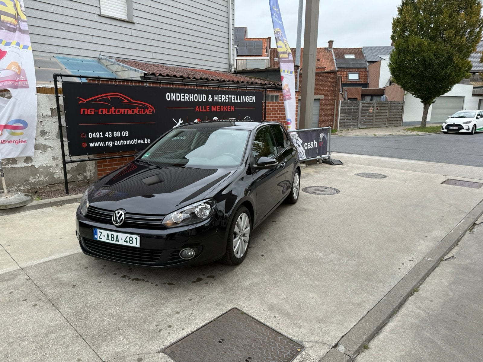 Volkswagen Golf VI 1.4 TSI Team / pdc / airco, Auto's, Euro 5, Stof, Zwart, 4 cilinders