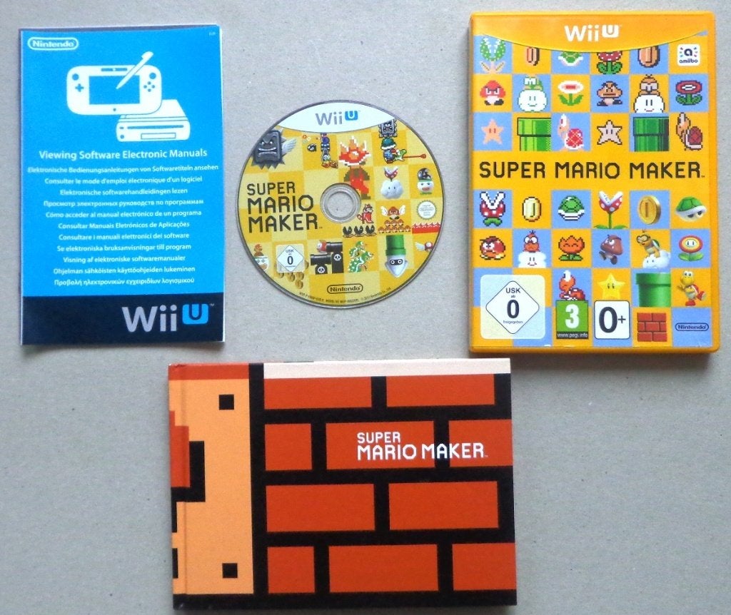 Super Mario Maker + boek voor de Nintendo Wii-U, Enlèvement ou Envoi, Comme neuf