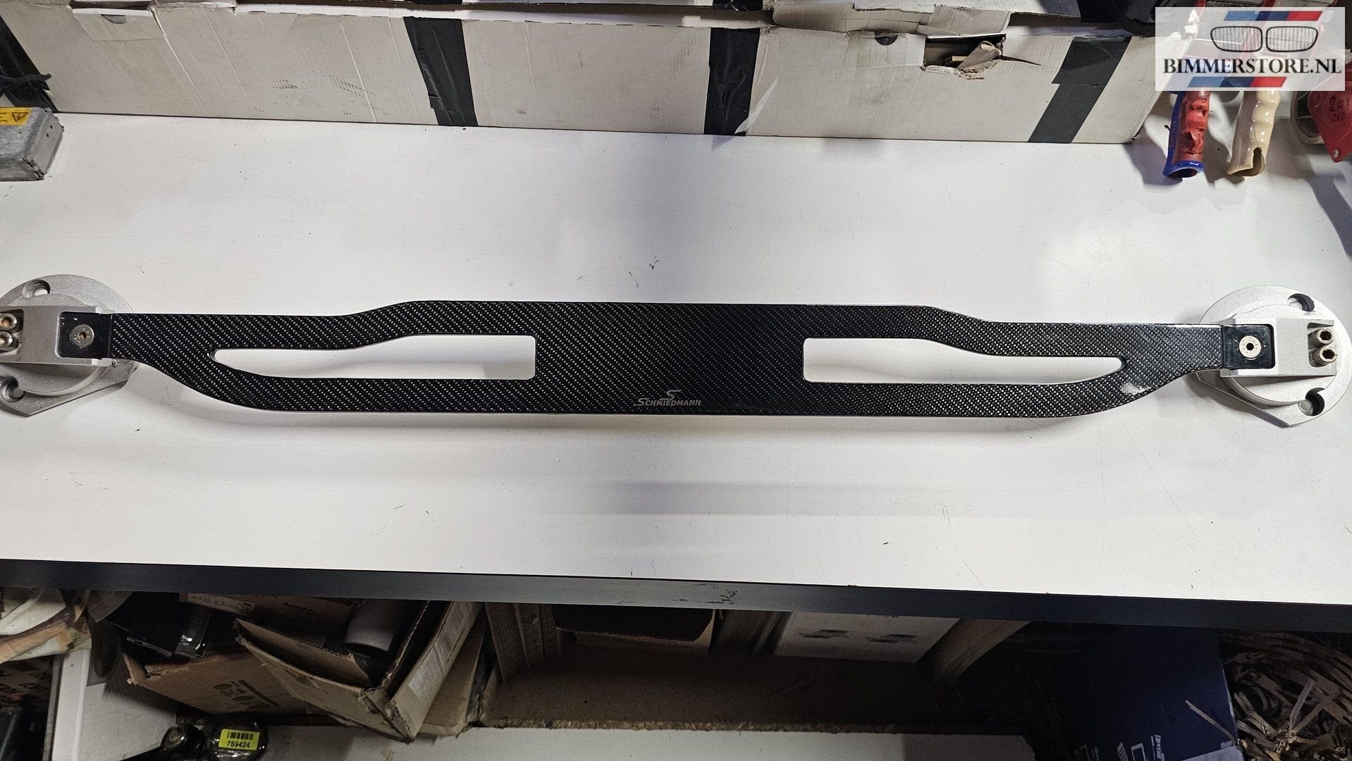 Veerpootbrug strutbar carbonlook BMW 5 serie E60 E61, Enlèvement ou Envoi, -, -, -