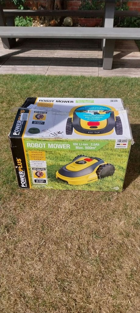Robotmaaier Powerplus, Boeken, Ophalen, Zo goed als nieuw, Tuinieren en Tuinplanten