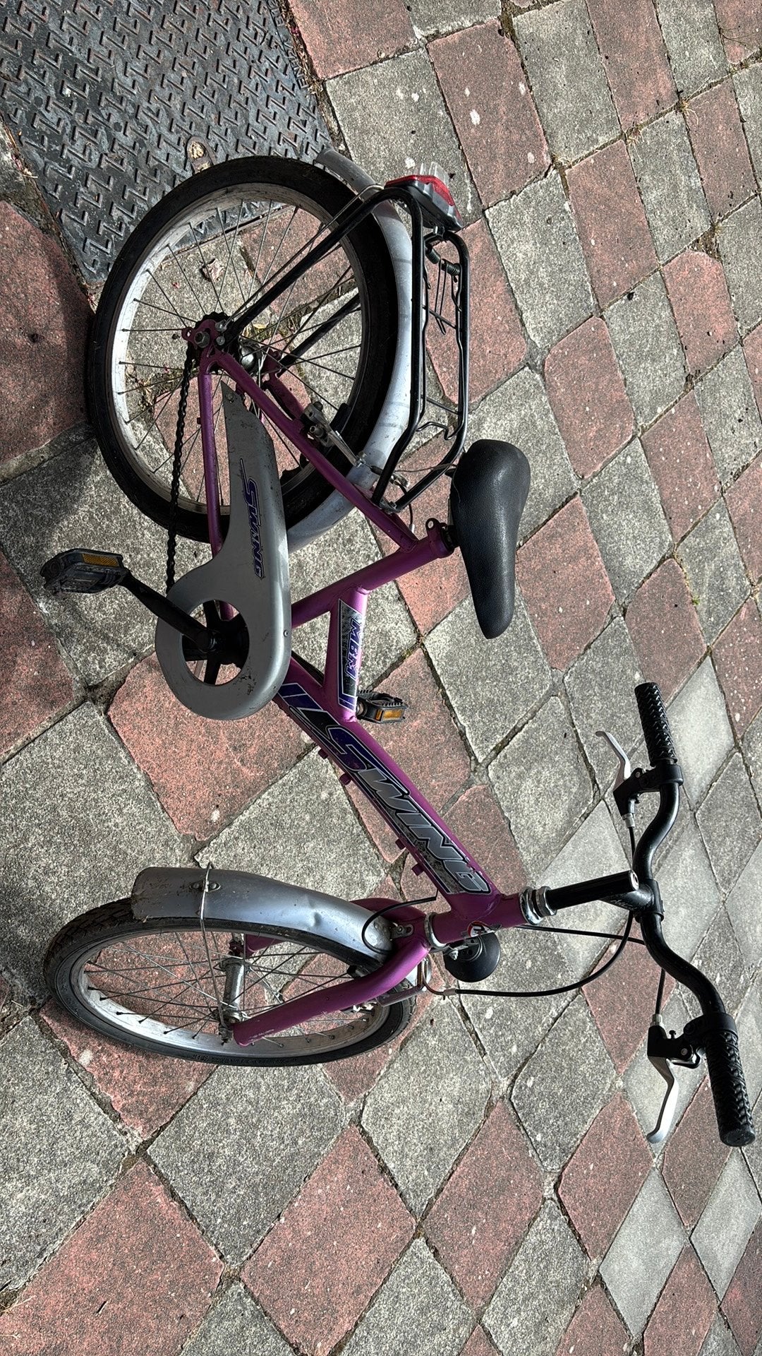 Velo fille 20, Ophalen, Gebruikt, Velgrem, 20 inch