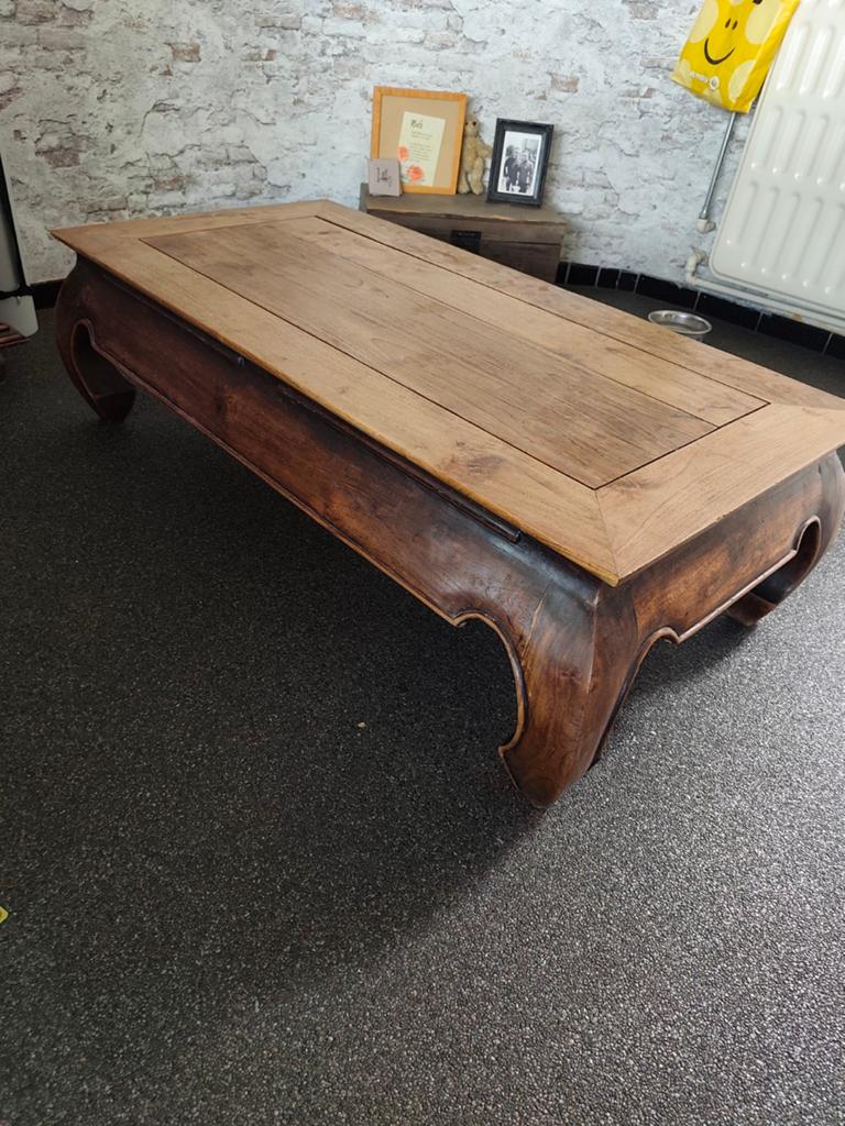 Salontafel in koloniale stijl, Ophalen of Verzenden