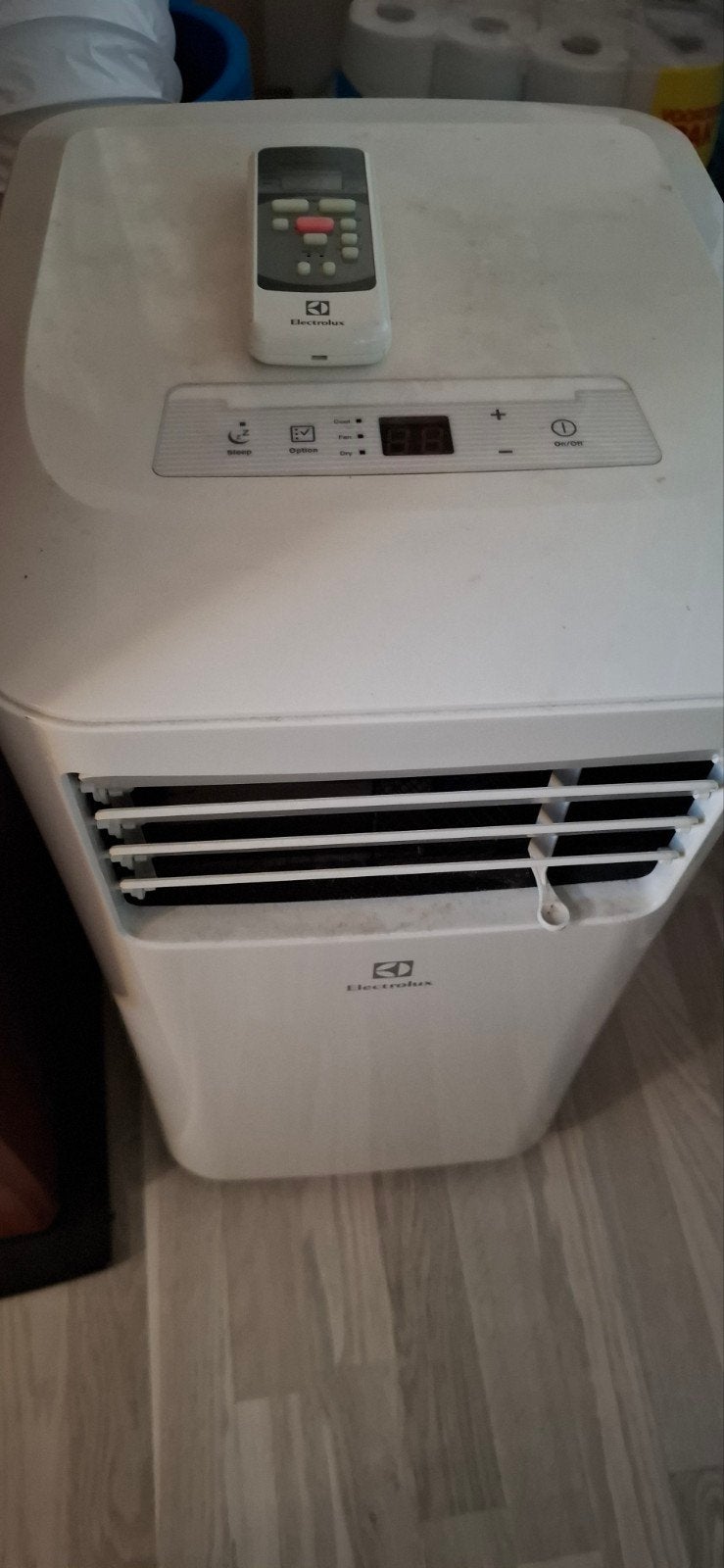 Mobiele airconditioning, Ophalen, Afstandsbediening