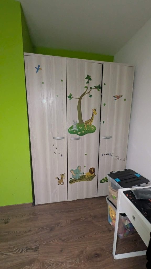 Set van 2 praktische kasten – kledingkast + opbergkast, Enlèvement, Utilisé