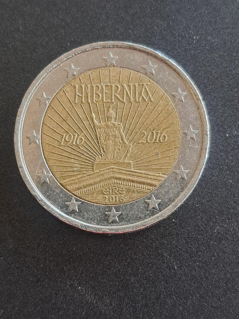 2016 Irlande 2 euros Hibernia 100 ans Insurrection de Pâques, Timbres & Monnaies, Monnaies | Europe | Monnaies euro, Envoi, Irlande