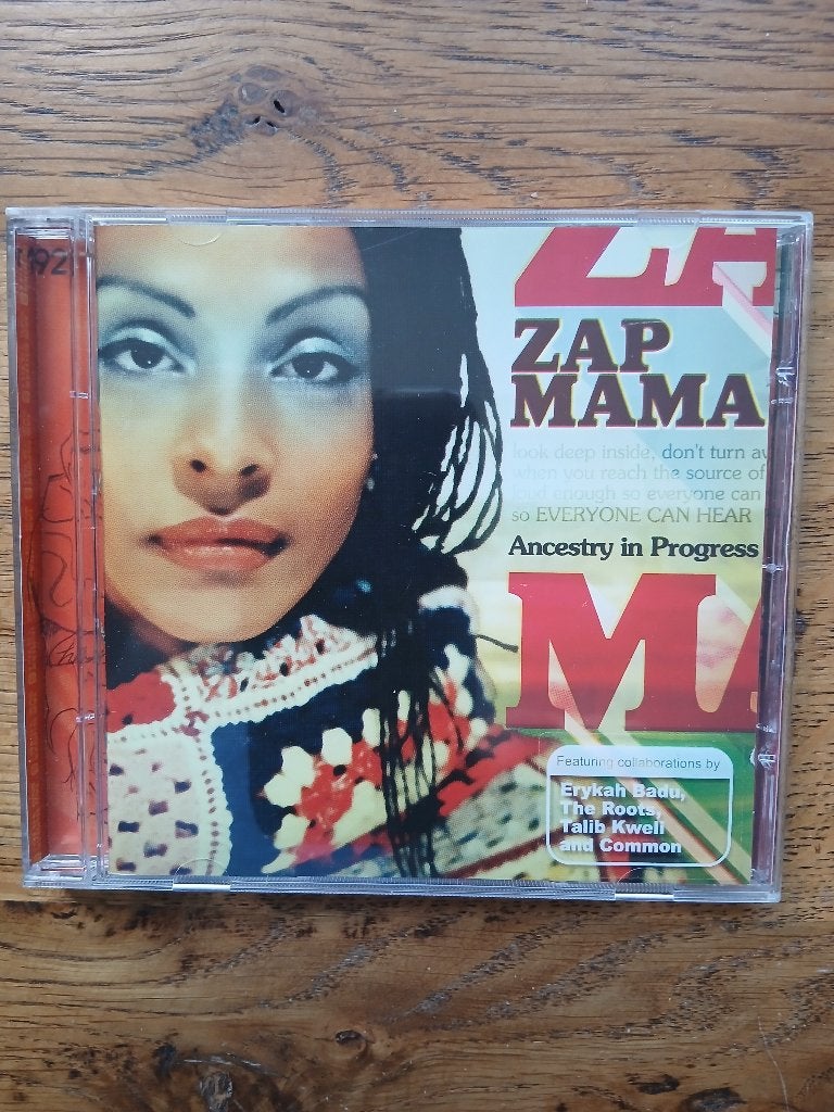 CD Zap Mama : Ancestry In Progress, Enlèvement