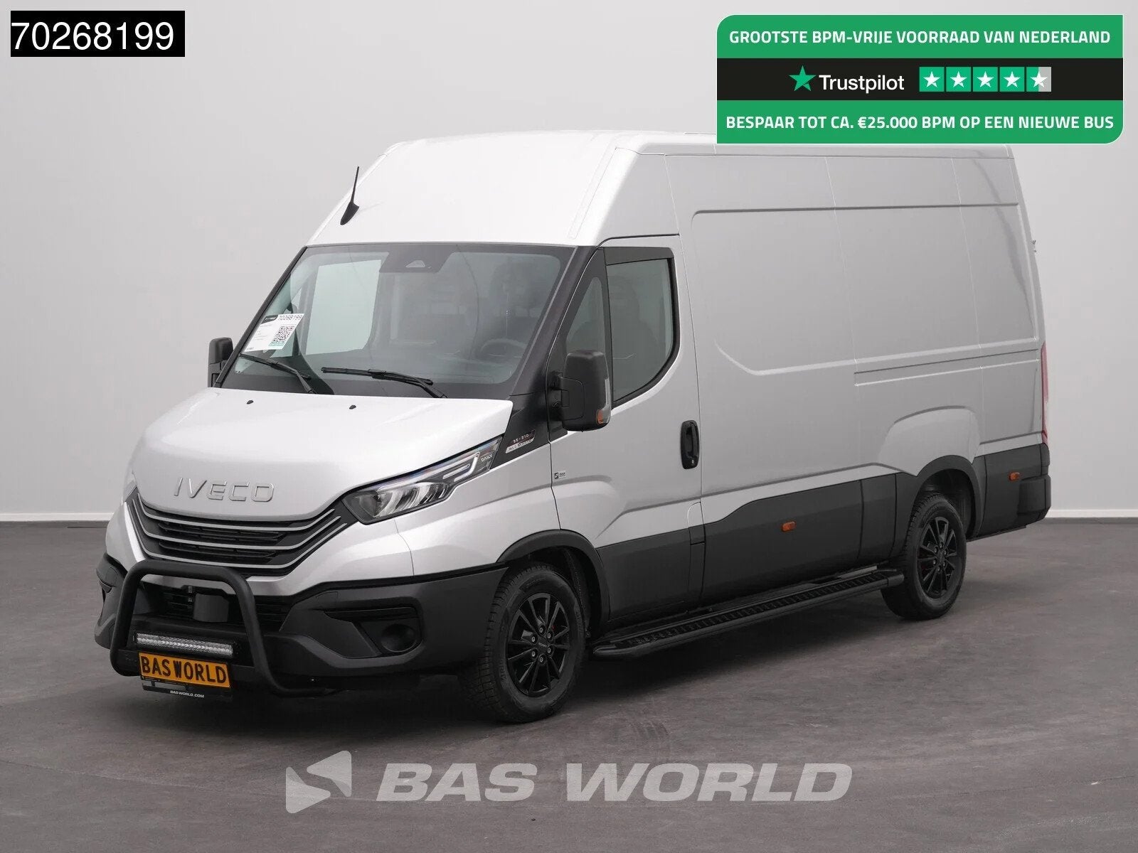 Iveco Daily 35S21 BPM VRIJ! Automaat Black Edition 2025 mode, Neuf, Argent ou Gris, Achat, Euro 6