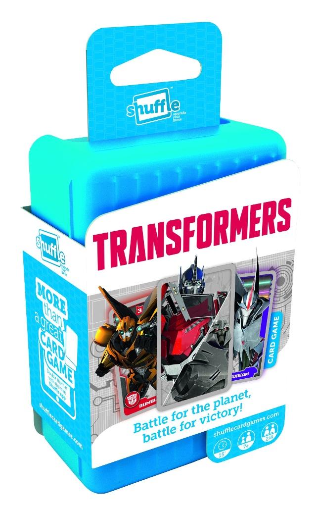 SPEL: TRANSFORMERS SHUFFLE, Hobby en Vrije tijd, Ophalen of Verzenden, Nieuw