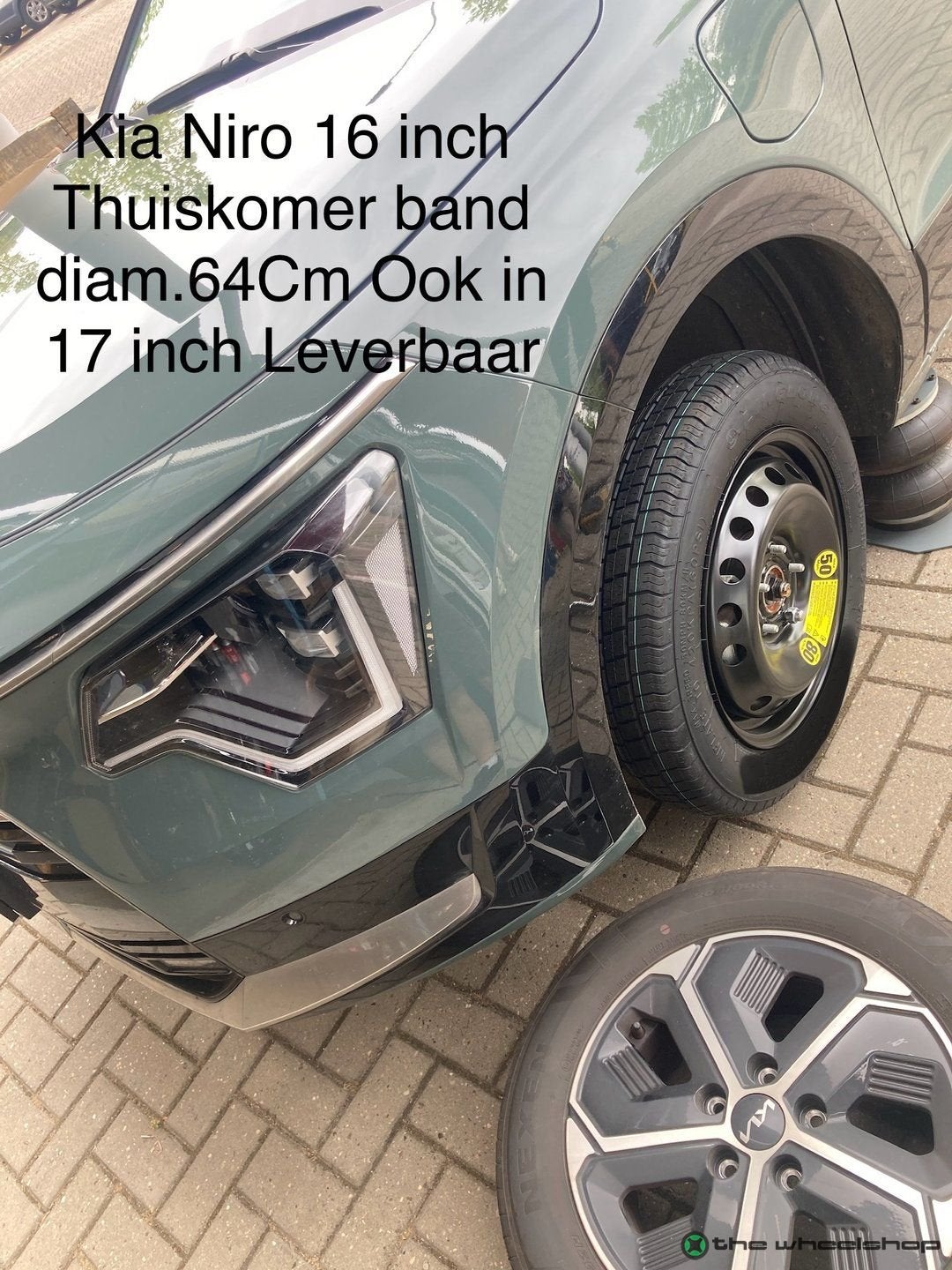 Thuiskomer Reservewiel KIA Niro EV3 Sportage Stonic 15 - 18, Auto-onderdelen, Banden en Velgen, Gebruikt, -, Banden en Velgen