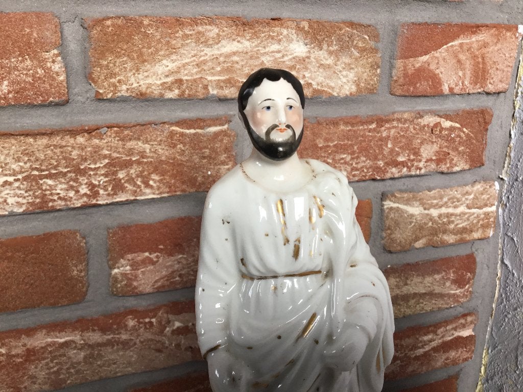 Saint Joseph à la hache., Antiek en Kunst, Antiek | Religieuze voorwerpen, Ophalen