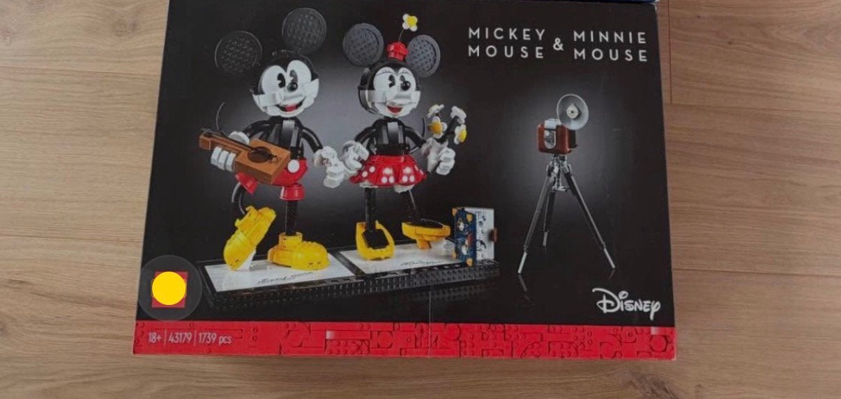 Mickey en minnie 43179 Nieuw!, Neuf, Lego, Ensemble complet, Enlèvement
