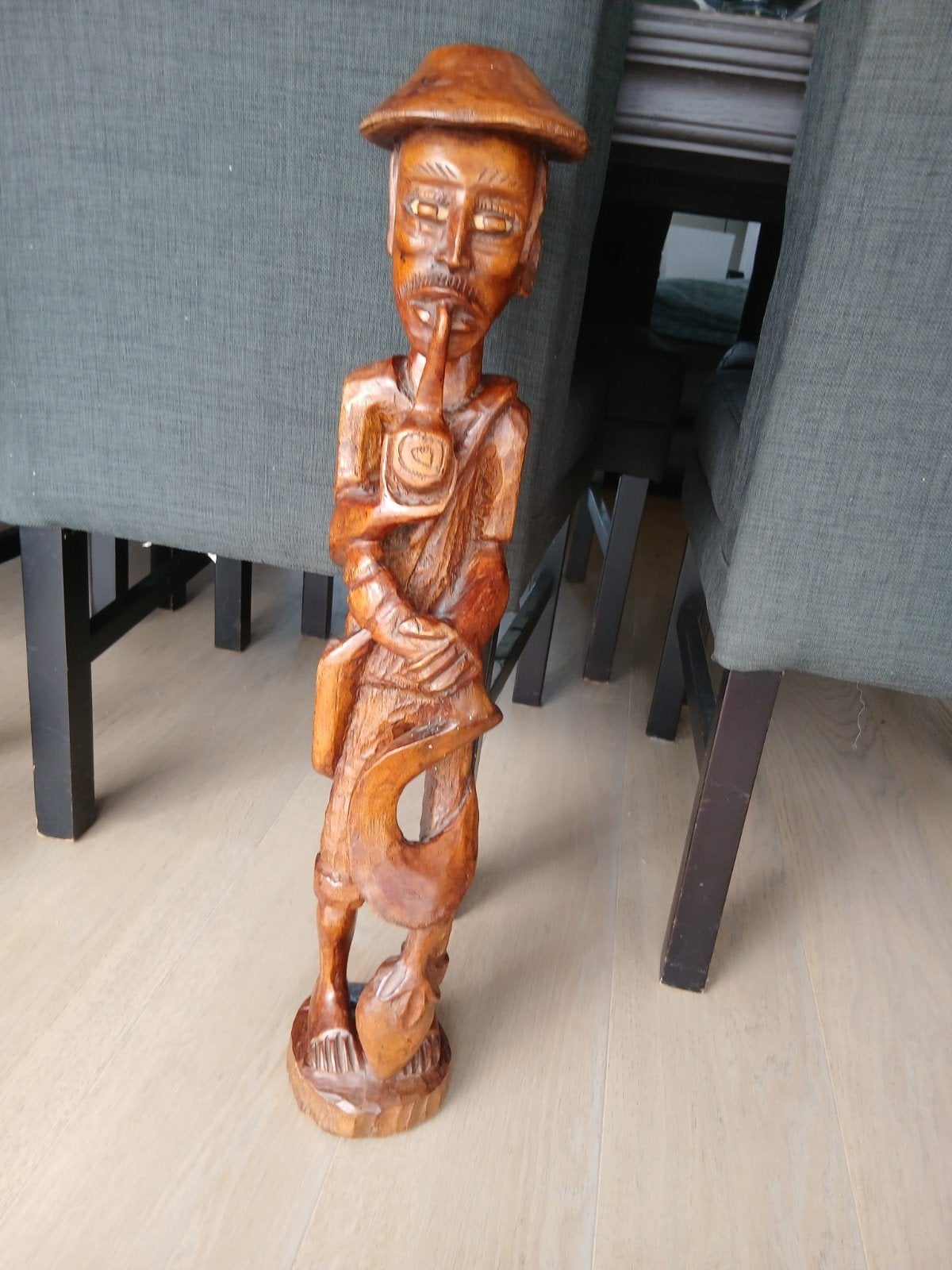 afrikaans beeld, Antiquités & Art, Enlèvement, Afrique, Statue