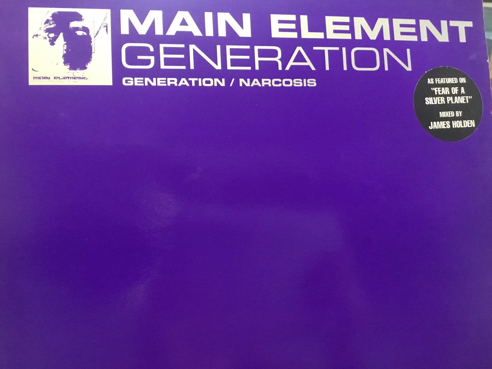 Main Element. Generation / Narcosis, CD & DVD, Vinyles | Dance & House, Enlèvement ou Envoi, Comme neuf