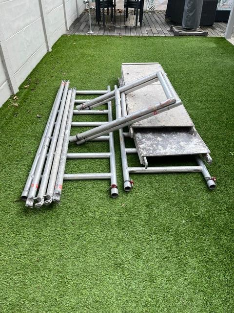 Stelling, Doe-het-zelf en Bouw, Ophalen, Gebruikt, Rolsteiger of Kamersteiger, 2 tot 5 meter