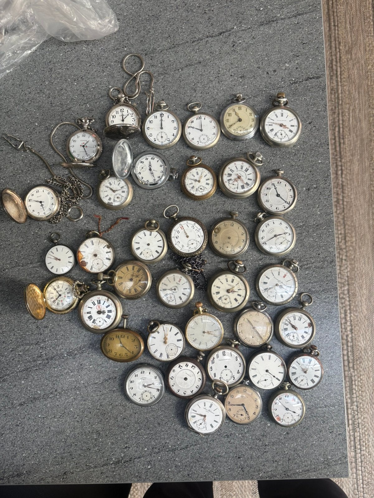 Lot zakhorloges en binnenwerken :50 + stuks, Ophalen of Verzenden, Zo goed als nieuw
