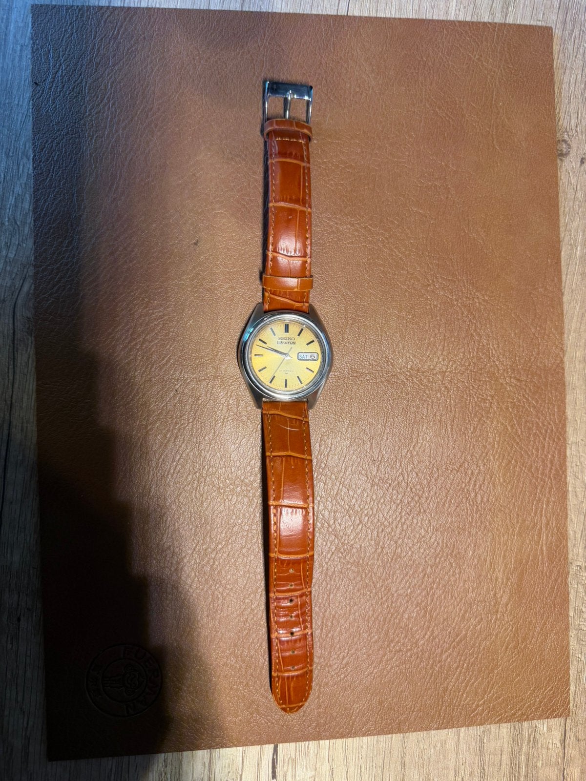 Seiko Actus 5 année ‘70, Bijoux, Sacs & Beauté, Enlèvement ou Envoi, Acier, Montre-bracelet, Seiko