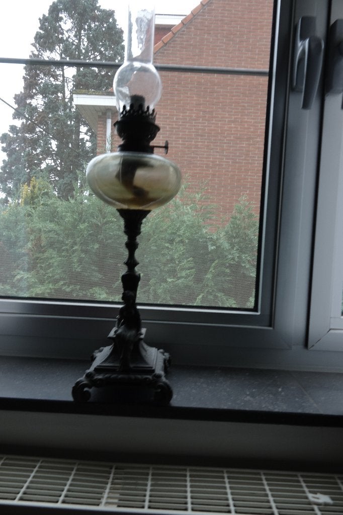 olielamp, Ophalen