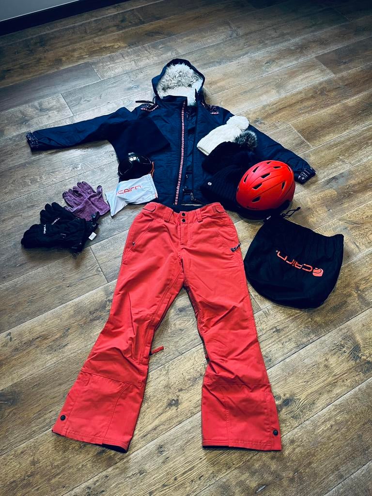 Ski-outfit - vrouw- maat s, Ophalen, Zo goed als nieuw, Maat 36 (S), Overige typen