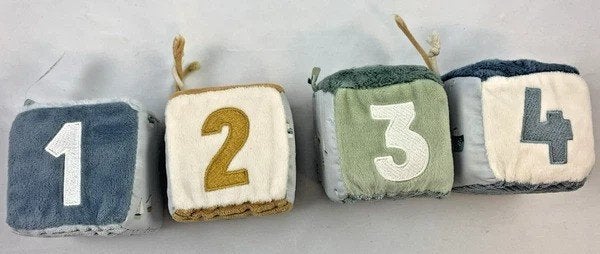 Little Dutch Sailors Bay activiteitenkubus zachte blokken, Kinderen en Baby's, Speelgoed | Houten speelgoed, Verzenden, Zo goed als nieuw