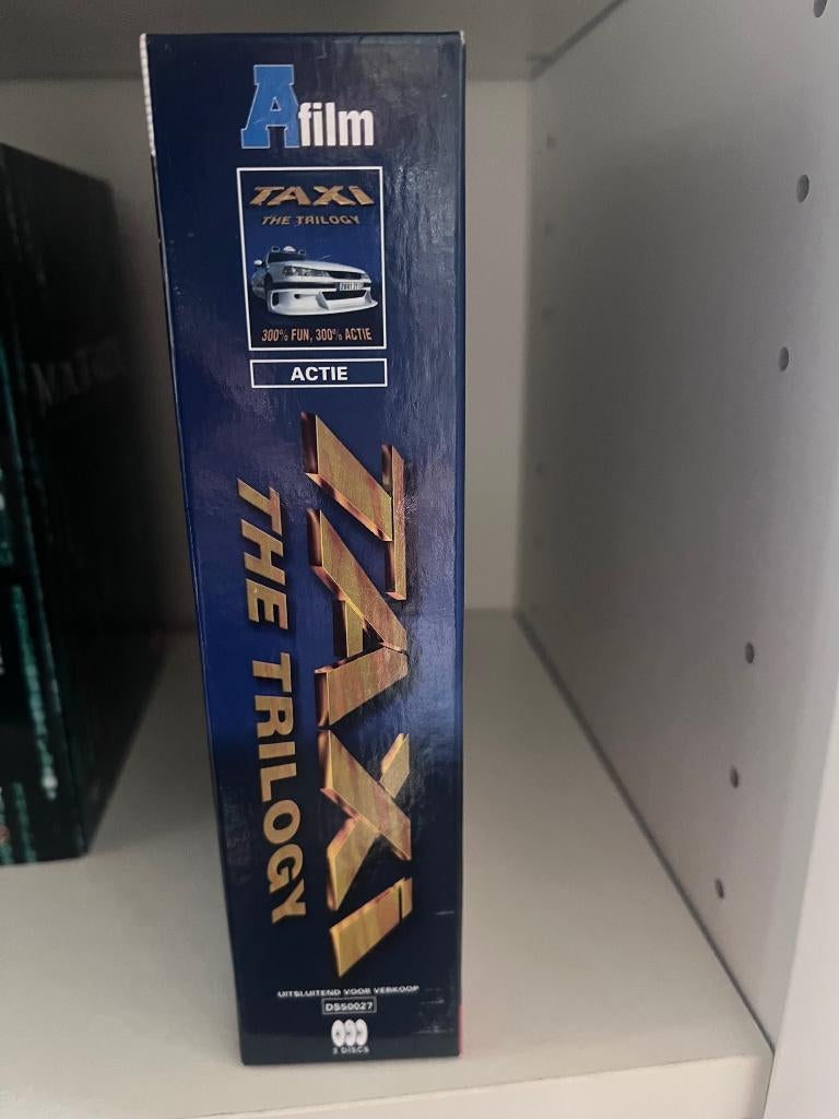 DVD box  TAXI van Luc Besson, Ophalen of Verzenden, Zo goed als nieuw, Actie, Boxset