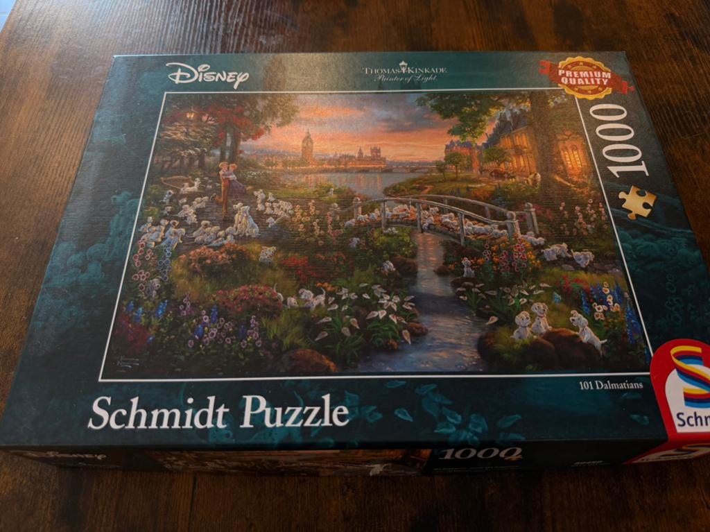 Puzzel 1000st. Schmidt Puzzle, Hobby en Vrije tijd, Ophalen, 500 t/m 1500 stukjes, Zo goed als nieuw, Legpuzzel