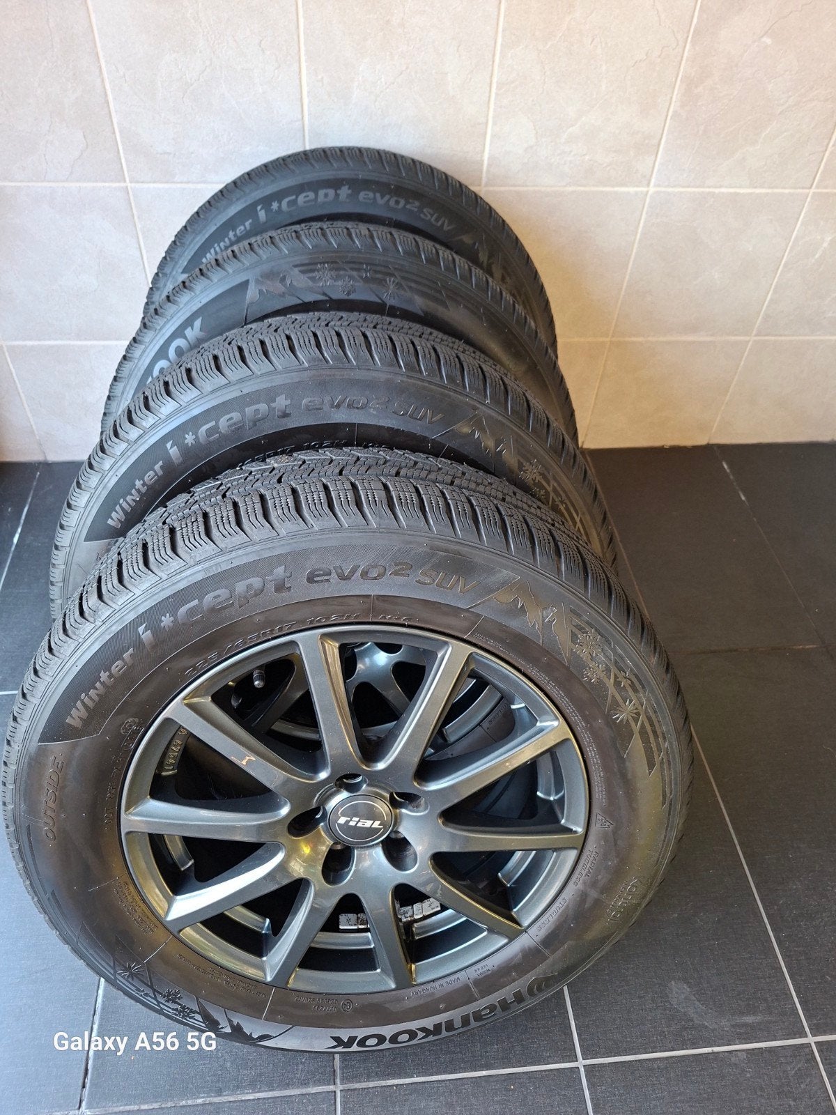 velgen met winter banden 225/65R17, Auto-onderdelen, Ophalen, Band(en)