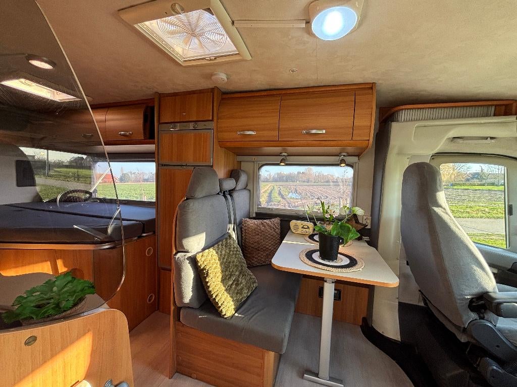 Leuke Mobilhome Fiat Ducato Joint Z480 2.3JTD  68.000km, Caravans en Kamperen, Mobilhomes, Luifel, Standaard zit, Ringverwarming