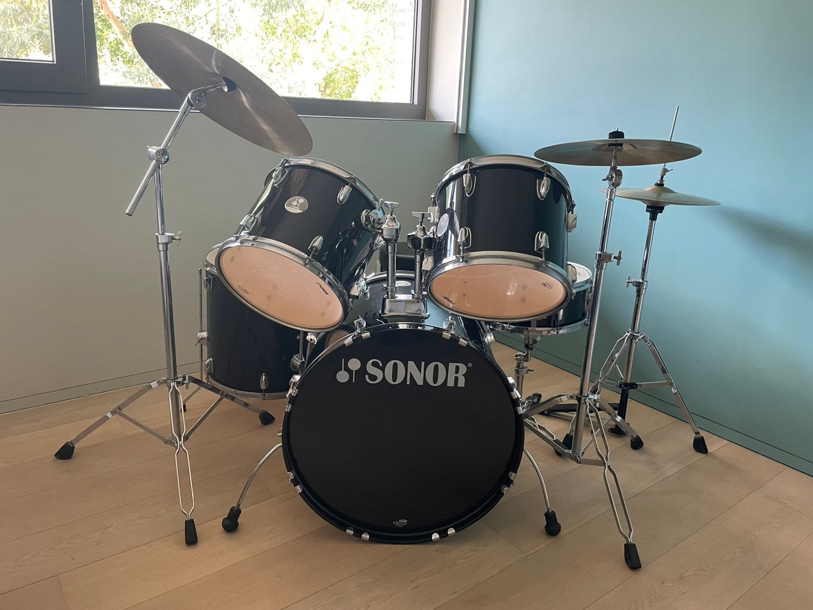 Drumstel Sonor, Musique & Instruments, Batteries & Percussions, Enlèvement, Utilisé, Sorento