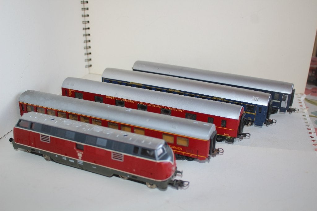 lima ho rame DB, Locomotive, Lima, Envoi, Courant continu