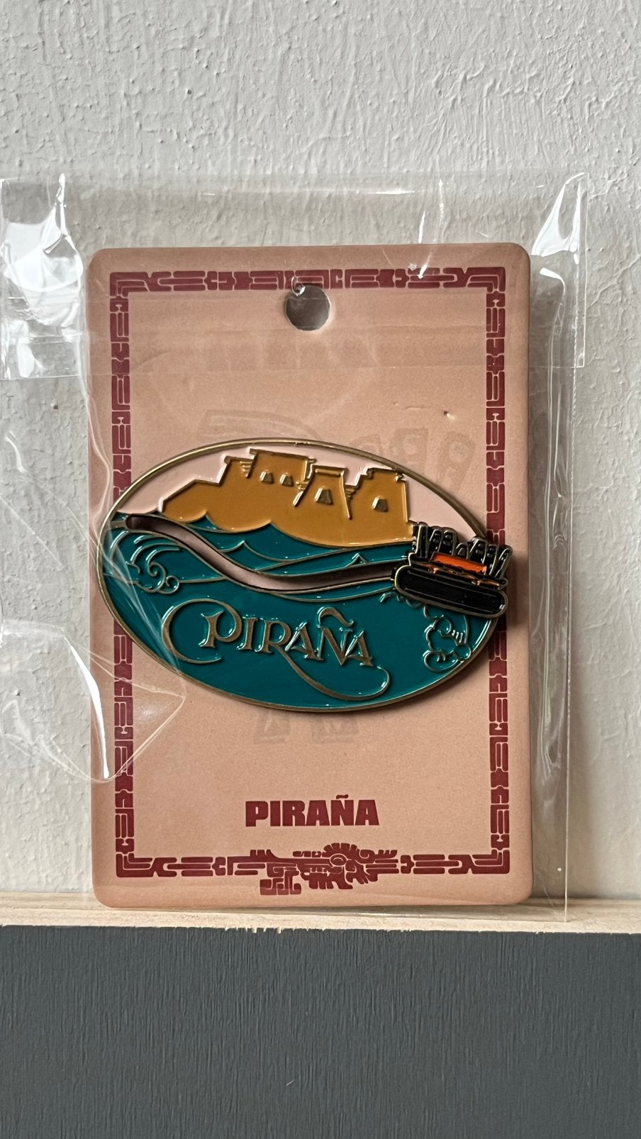 Efteling pirana pin, Collections, Enlèvement ou Envoi, Comme neuf