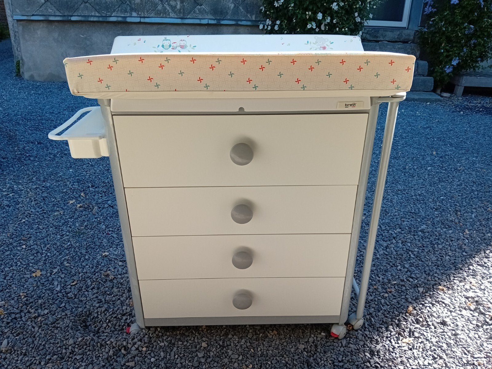 Table a langer 3 en 1 Brevi  Olympya en bon état, 70 cm ou plus, 65 cm ou plus, Enlèvement, Utilisé