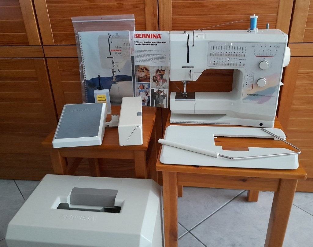 Bernina 1090 naaimachine, Ophalen of Verzenden, Zo goed als nieuw, Naaimachine, Bernina