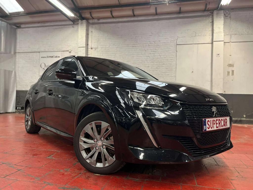 Peugeot 208 e-208 50 kWh Active Pack* TEST SOH*348€ x 60 m, Auto's, Stof, Gebruikt, Zwart, 136 pk