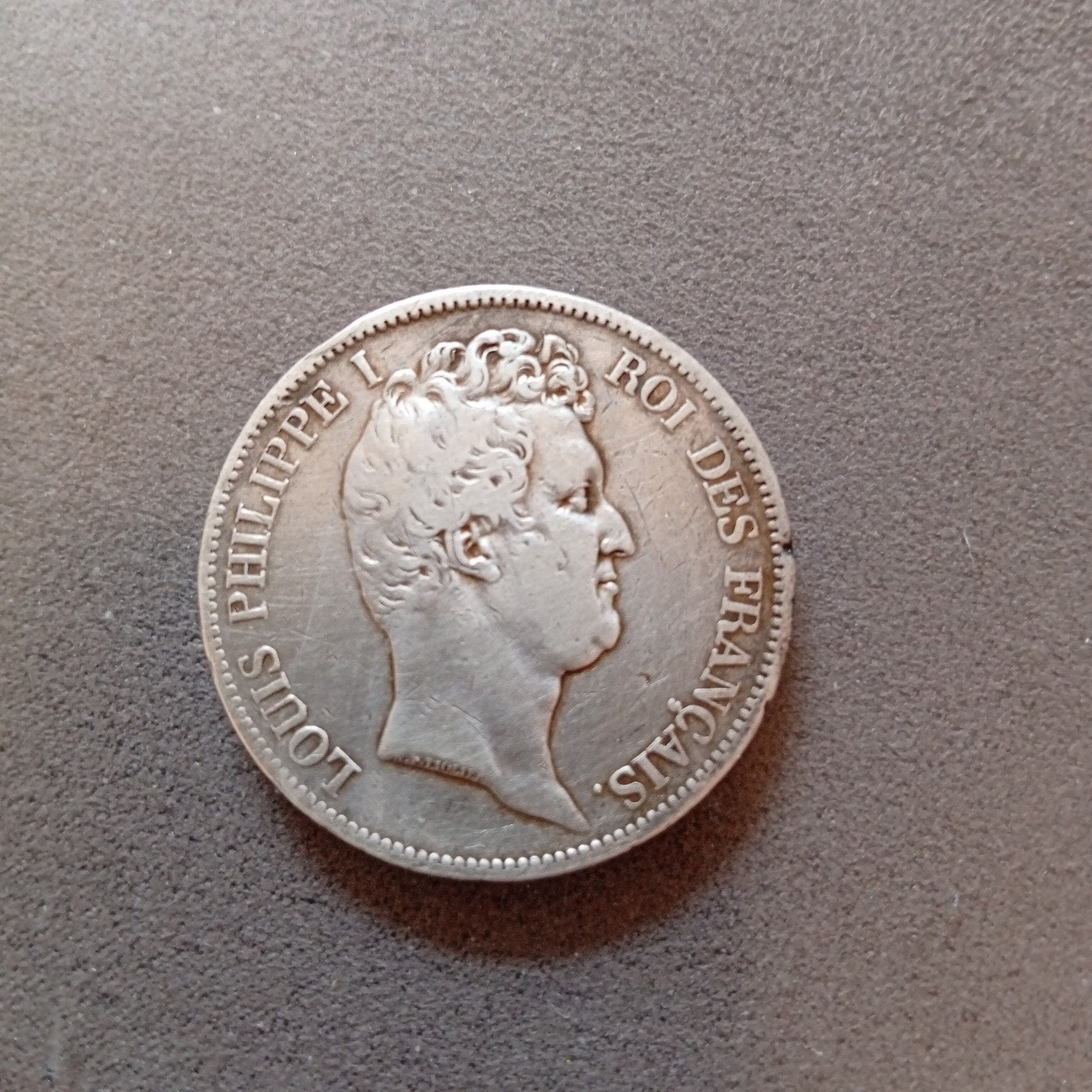 5 francs français 1830, Enlèvement, Argent