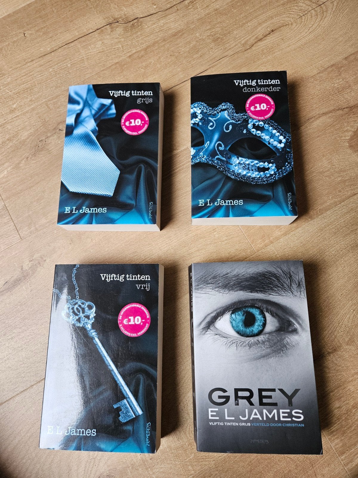 Set boeken EL James (Grey), Boeken, Ophalen of Verzenden, Zo goed als nieuw, E L James