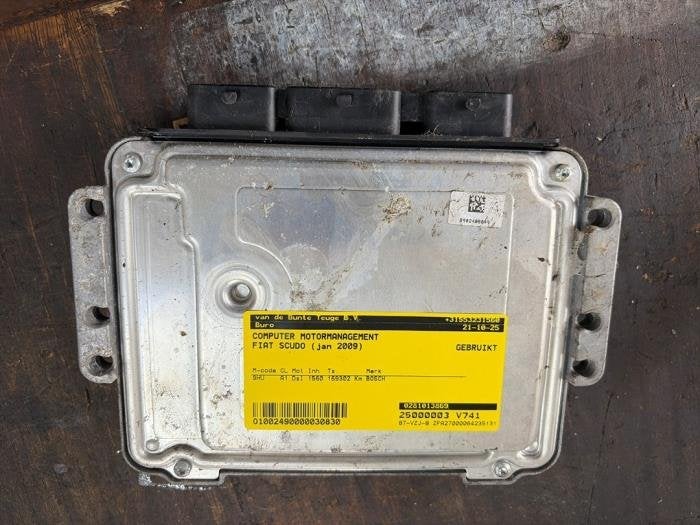 Ordinateur gestion moteur d'un Fiat Scudo, -, 3 mois de garantie, Utilisé, Fiat
