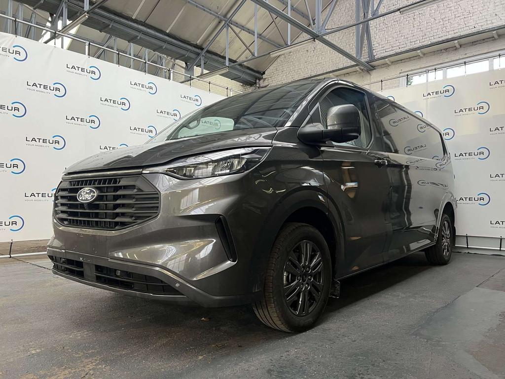 Ford Transit Custom 320L Limited 2.0 TD 136Pk / 100kW M6, Auto's, 100 kW, Stof, Gebruikt, Euro 6