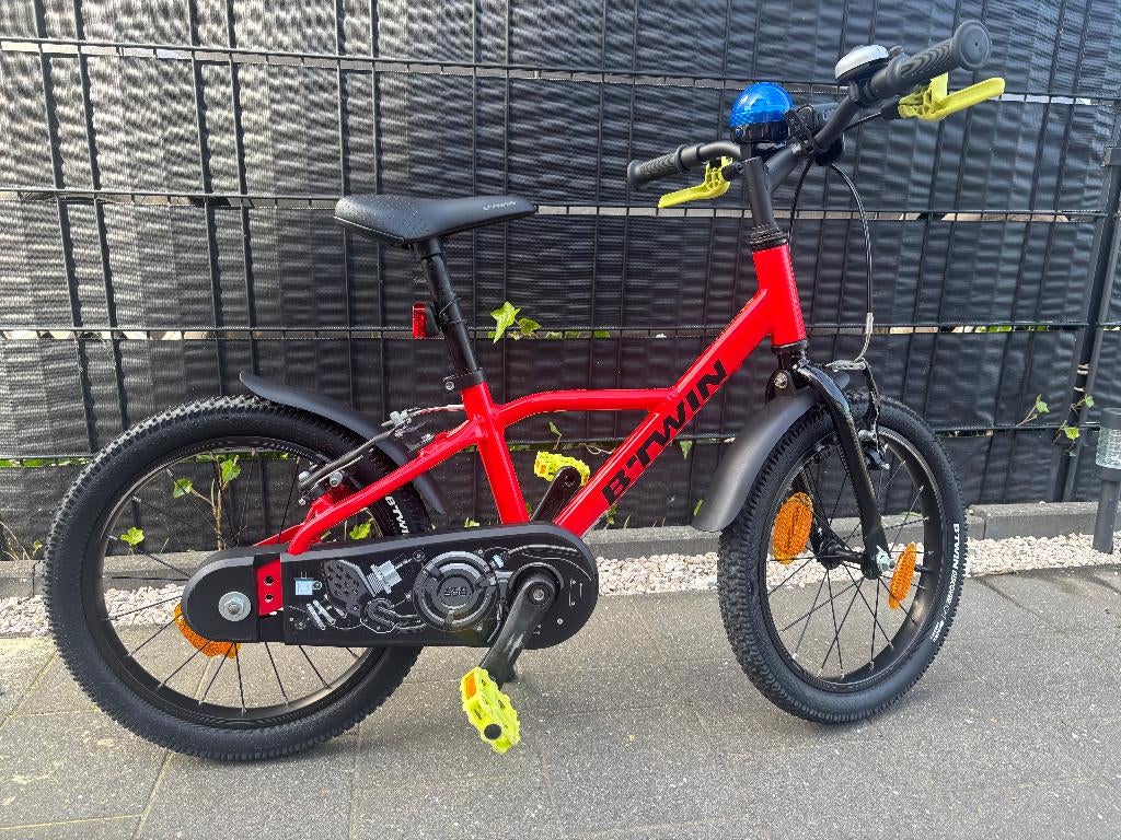 B'twin kinderfiets racing 900 16inch, Ophalen, B-twin, 16 tot 20 inch, Velgrem