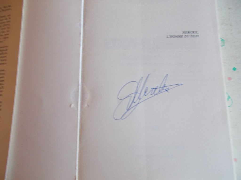 Eddy Merckx gesigneerd boek, Ophalen, Gelezen
