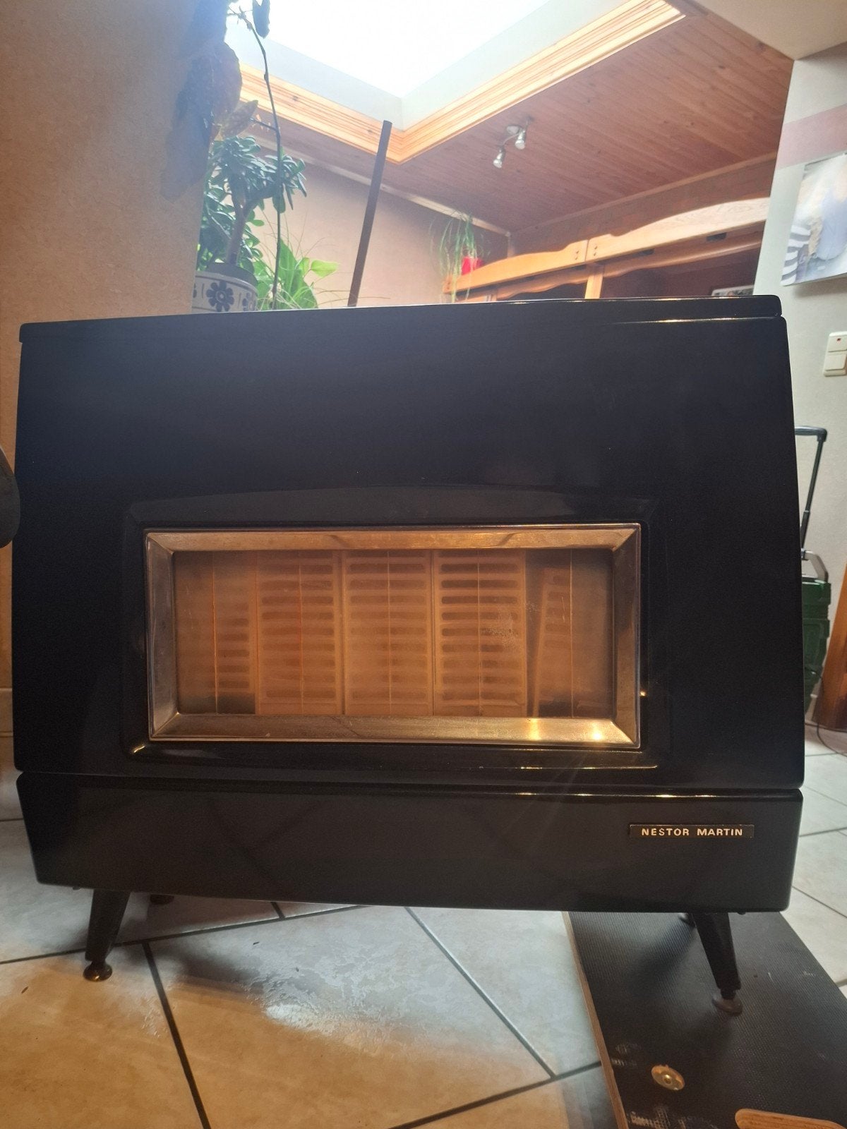 poele au gaz, Enlèvement, Gaz