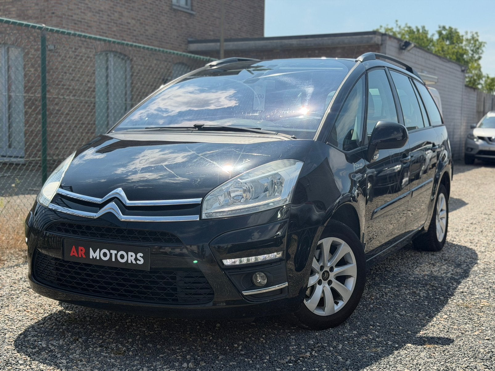 Citroën C4 Picasso 7 plaats 1.6 benzine Euro5 170.000km, Voorwielaandrijving, Euro 5, Stof, Zwart