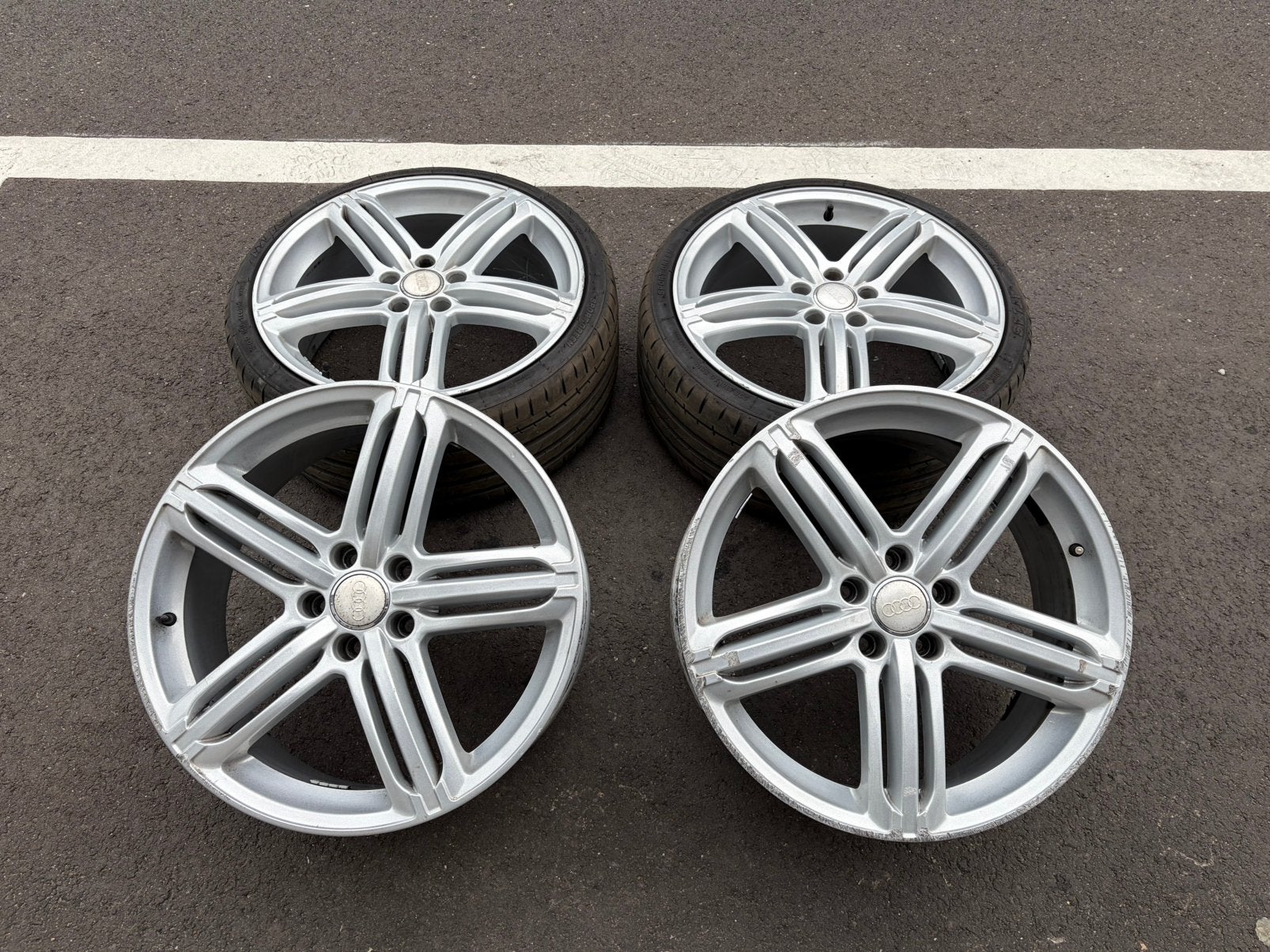 19inch 5x112 velgen met banden, Particulier, Te koop