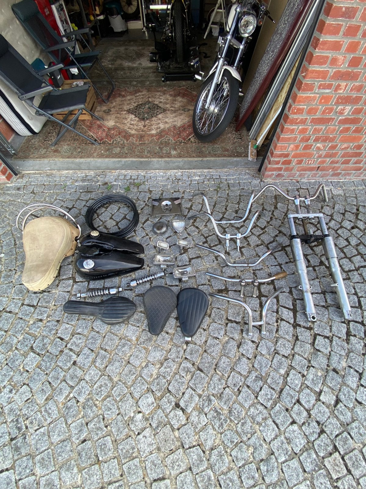 Pièces Harley Davidson/Chopper, Motos, Particulier, Chopper