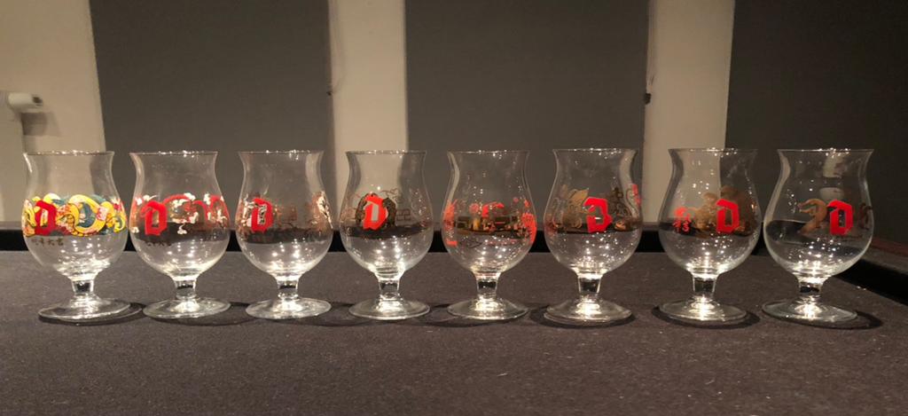 Duvel glazen, Ophalen, Zo goed als nieuw, Glas of Glazen, Duvel