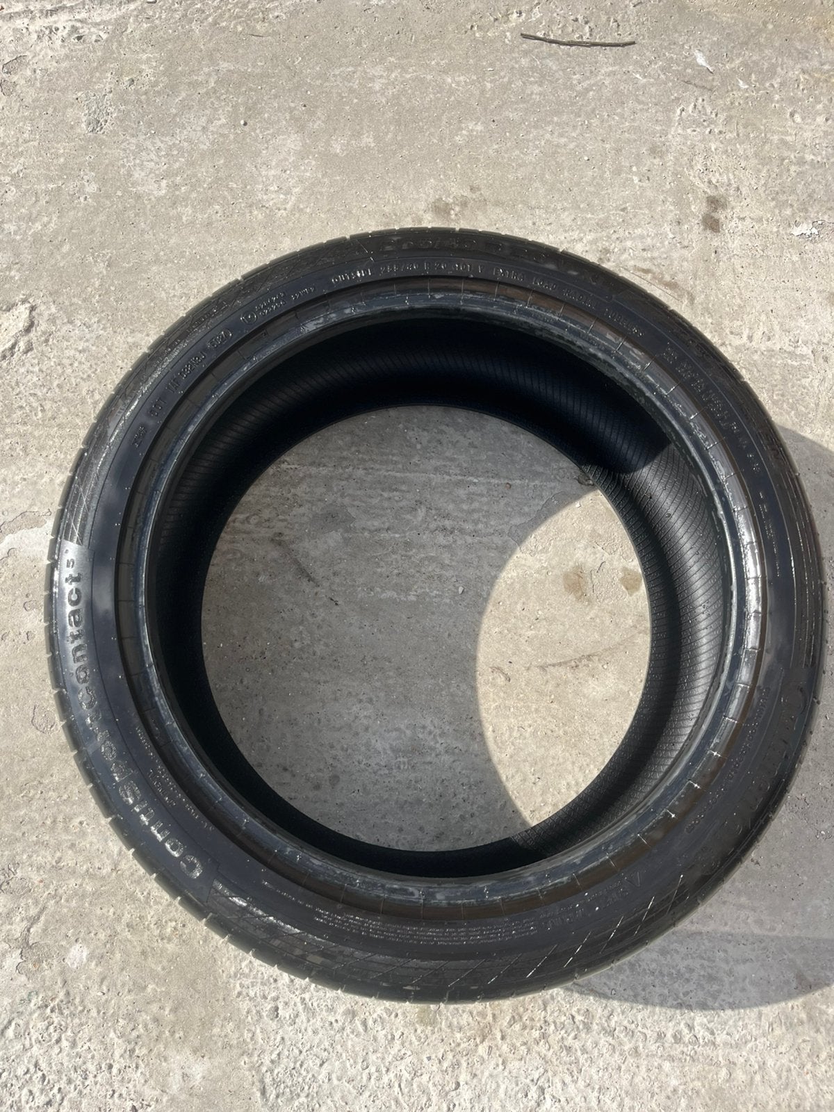 2 ContiSport Contact zomerbanden 255/40 R20 - Perfecte staat, Autos : Pièces & Accessoires, 255 mm, Véhicule de tourisme, Pneus été