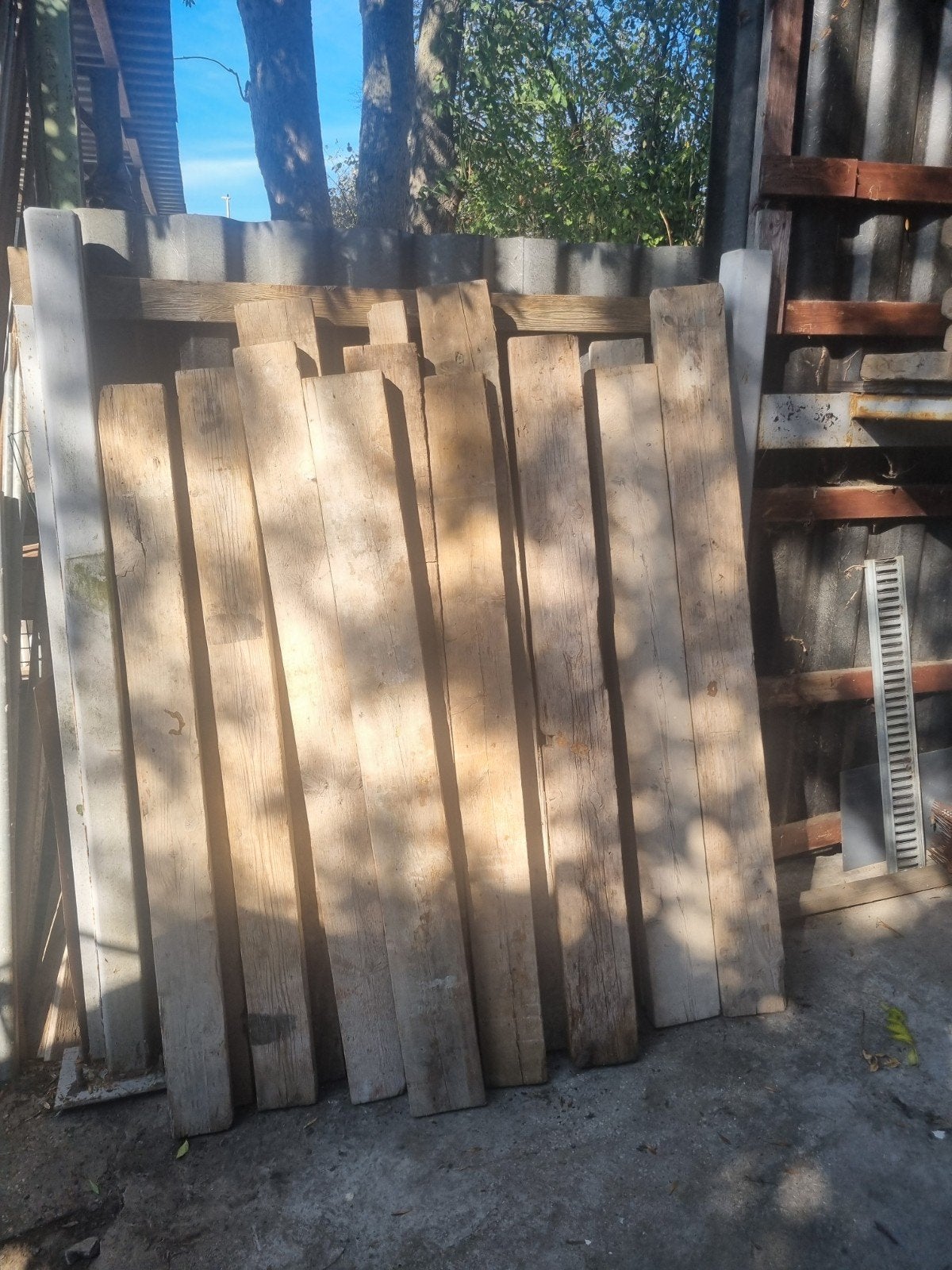 lot balken, Doe-het-zelf en Bouw, Ophalen, Gebruikt
