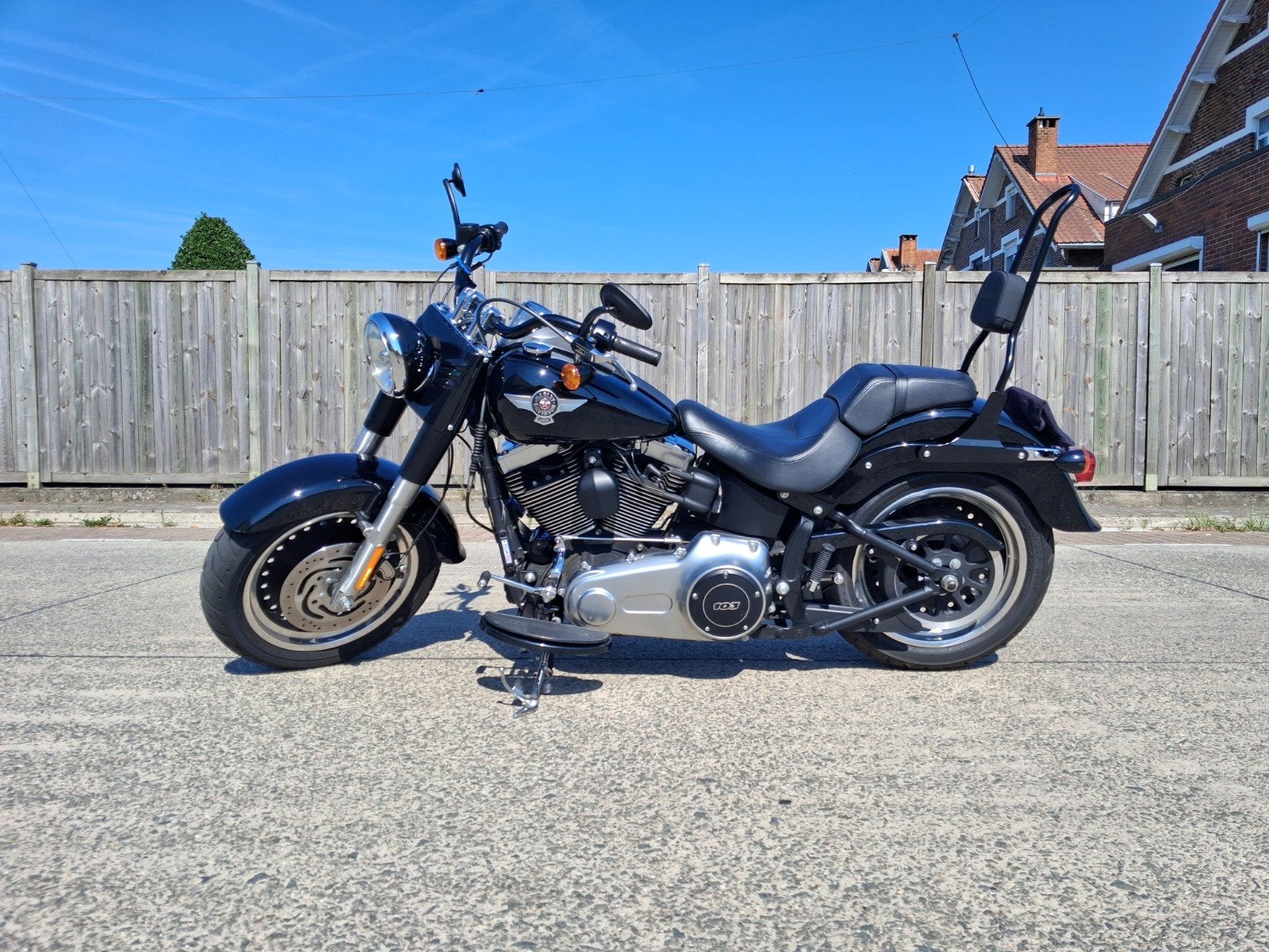Harley-Davidson Fatboy lo, Permis Moto A, Plus de 35 kW, Chopper, 2 cylindres